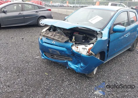 2015 Mitsubishi Mirage De/Rf from USA, damaged, VIN ML32A3HJ6FH045834